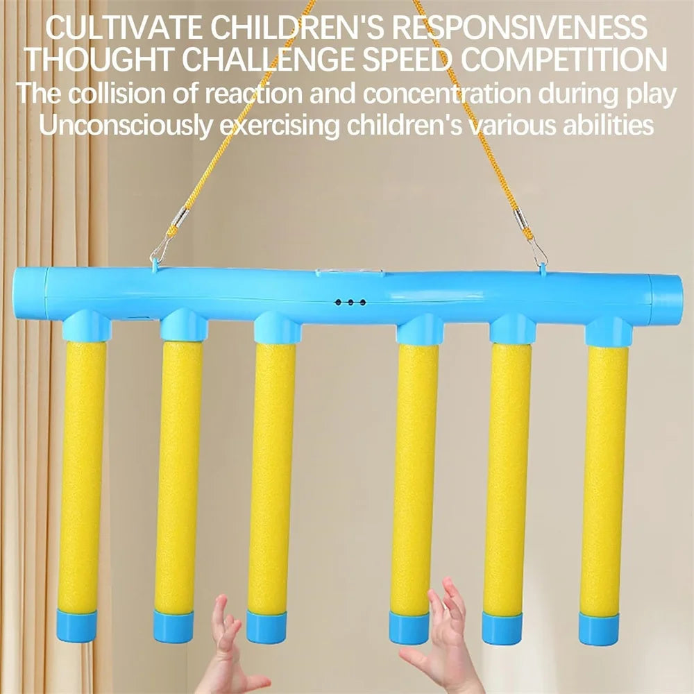 New Children Handheld Stick With Quick Eyes And Hands Reaction Training And Puzzle Toy Sensory Lntegration Trainer