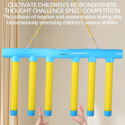 New Children Handheld Stick With Quick Eyes And Hands Reaction Training And Puzzle Toy Sensory Lntegration Trainer