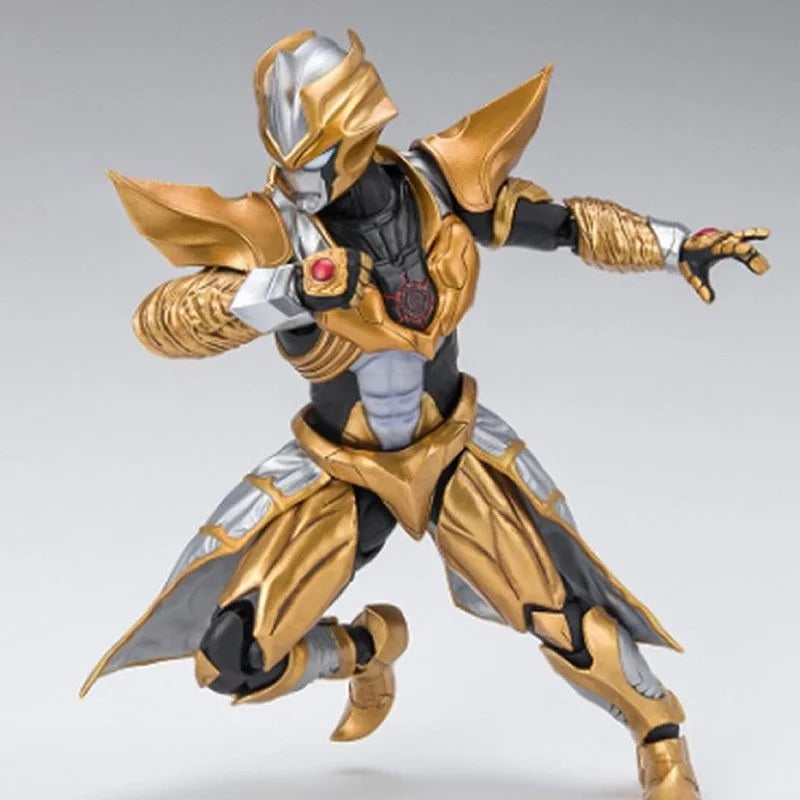 BANDAI SHF Absolute Tartarus "Golden Man" Ultraman The Destined Crossroad Anime Action Figure Collectible Gift Desktop Decor