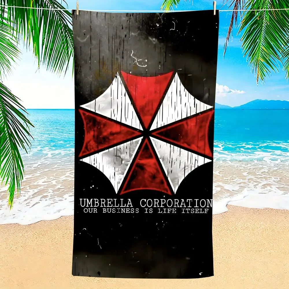 Brand Umbrella Corporation Towel Towel Soft Pool Gift For Travel Gym Shower Camping Quick Dry Sports Large Beach Towels