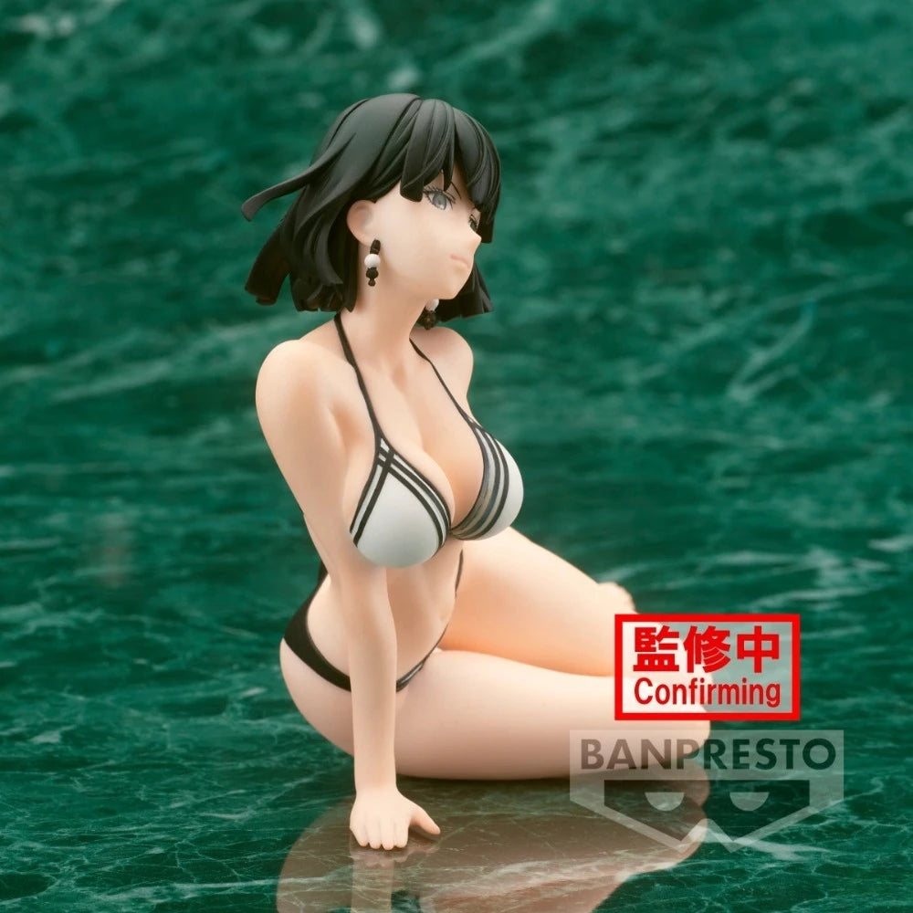 In Stock Bandai Original Genuine Banpresto Anime One Punch Man Jigoku No Fubuki Celestial Vivi 11cm Model Toy Figures Xmas Gift