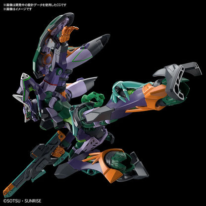 In Stock BANDAI HG 1/144 Gundam GQuuuuuuX GFreD Assembly Model Ver. Anime Action Figures Collection Toy