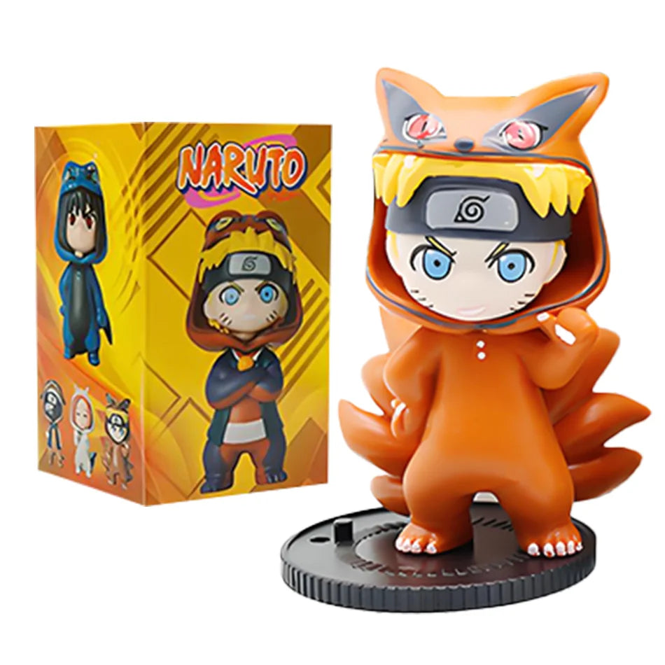 Naruto Blind Box GREMLIN Series Figure Model Sasuke Ornament Toy PVC Collection Gift Decorative Desktop Decoration Gifts
