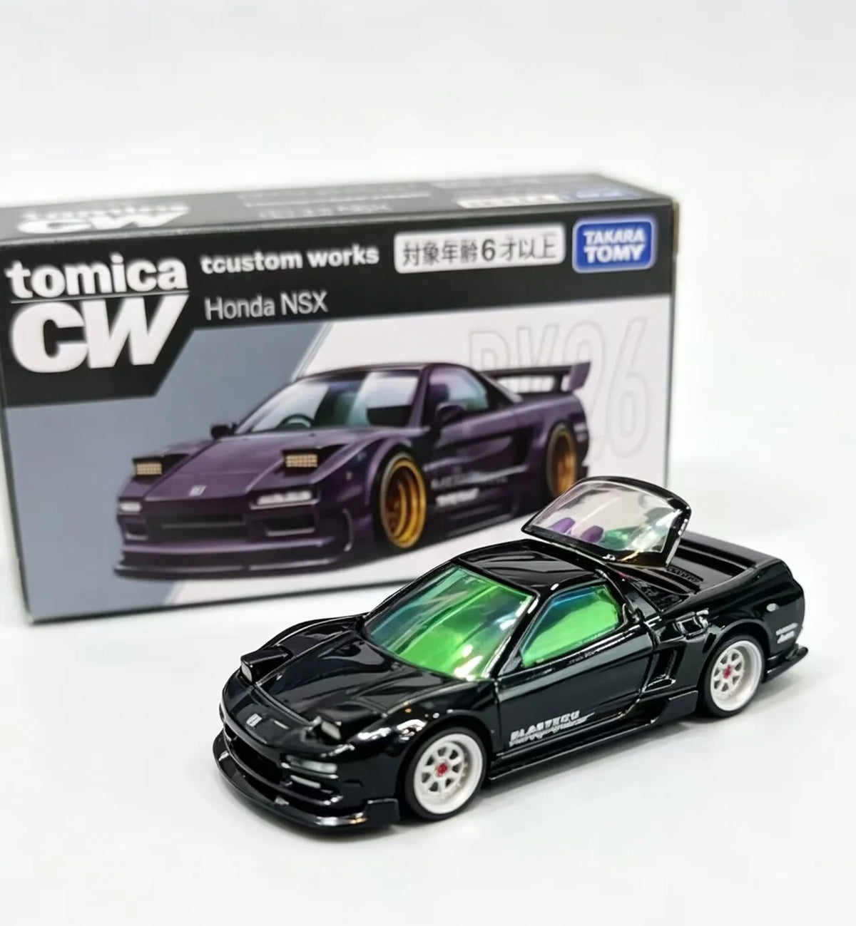 In Stock Tomy Tomica Works Nissan Silvia Diecast Racing Car Model Alloy Collectible Creative Hobby Display Ornament Model Toy