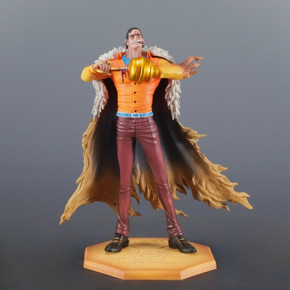 29cm/11.42in Anime One Piece Figure Sir Crocodile Action Figures Pvc Statue Desktop Ornamen Collection Model Toys Gifts