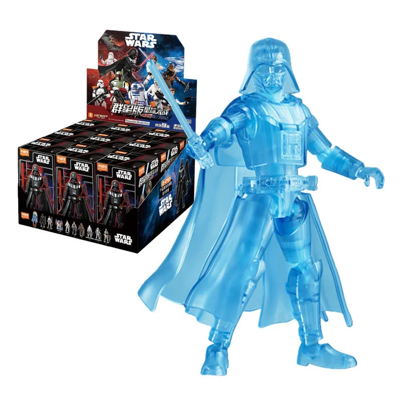 BLOKEES Star Wars splicing model hidden edition Darth Vader Mandalorian Grogu Stormtrooper Action Figures model Collectble Toys
