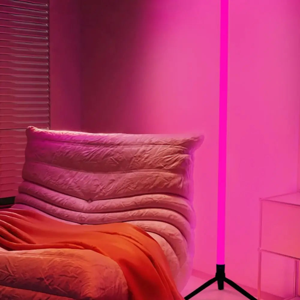 Color Changing RGB Floor Lamp Bluetooth APP Control Remote Control Atmosphere Light USB Power Dimmable Standing Light
