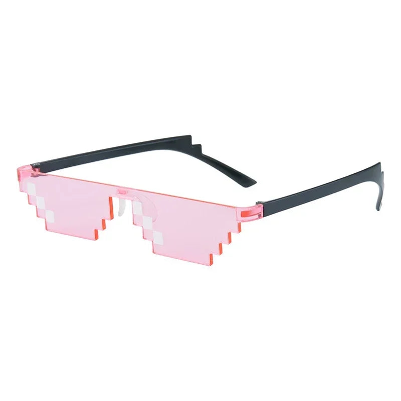 Hot 20 Styles Fashion Sunglasses Kids Cos Play Action Game Toy Cosplay Square Glasses with EVA Case Toys for Children Gift