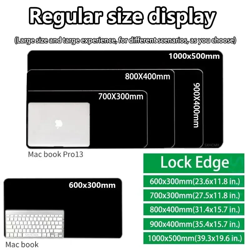 Large Mousepad Comic Style Luffy Non-slip Gaming Accessories XXL Office Extend Rubber Deskmat One Piece Anime Keyboard Mouse Pad