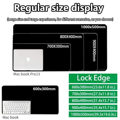 Large Mousepad Comic Style Luffy Non-slip Gaming Accessories XXL Office Extend Rubber Deskmat One Piece Anime Keyboard Mouse Pad
