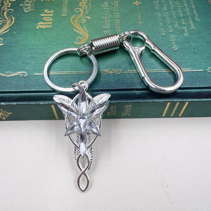 22cm LoTR Series Sting Glamdring Narthil Thranduil's Keychain Movie Peripherals 1:6 Sword Model Ornaments Key Rings
