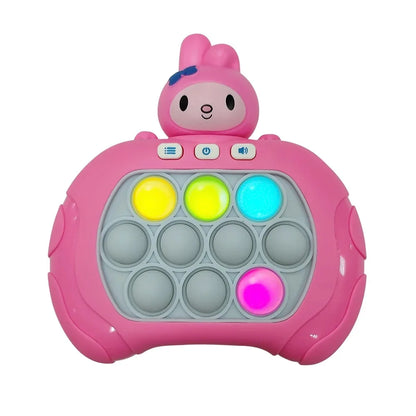 New Stitch Smile Quick Push Game Pop Up Fidget Bubble Electronic Pop it Pro Game Lightweight Anti-Stress Toy Adult Children Gift