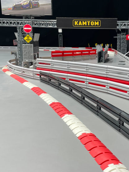 Road Barrier DIY Remote Control Car Drift Race High-speed Four-wheel Car Barrier Traffic Splicing Stereo Roadblock Traffic Scene