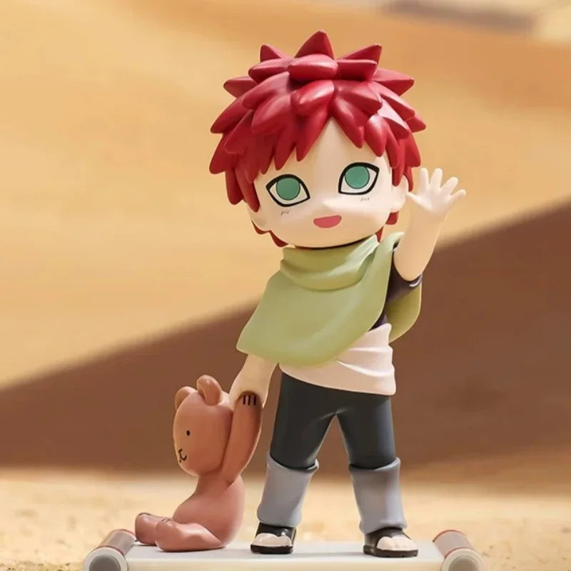 POPMART Naruto Shippuden Childhood Series Blind Box Toys Mystery Box Mistery Caixa Action Figure Genuine Original Surprise Box