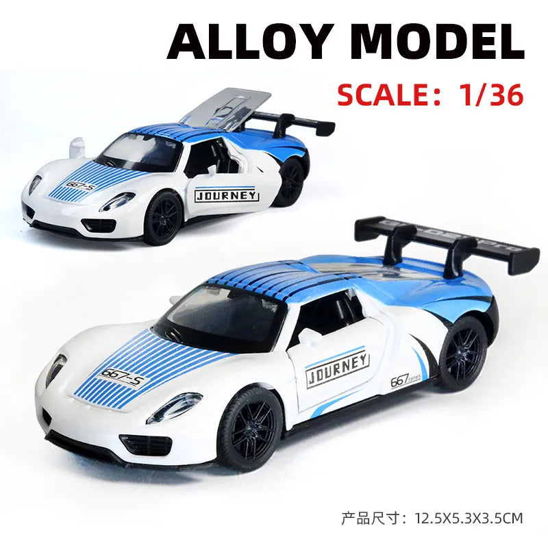 1:36 R34 MX5 RX7 AE86 Diecast Model Car Alloy Simulation Car Model for Display & Collection