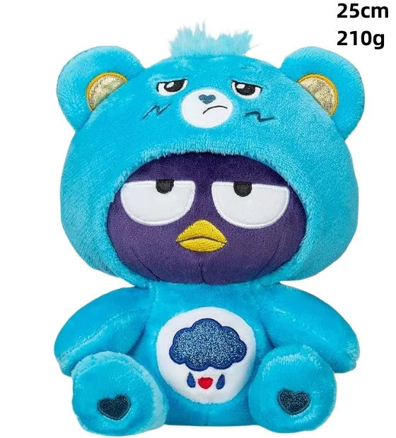 30CM Carebears Kawaii Rainbow Bear Plush Toy Lovely Anime Colorful Bear Stuffed Doll Room Decor Lovely Bear Birthday Gift