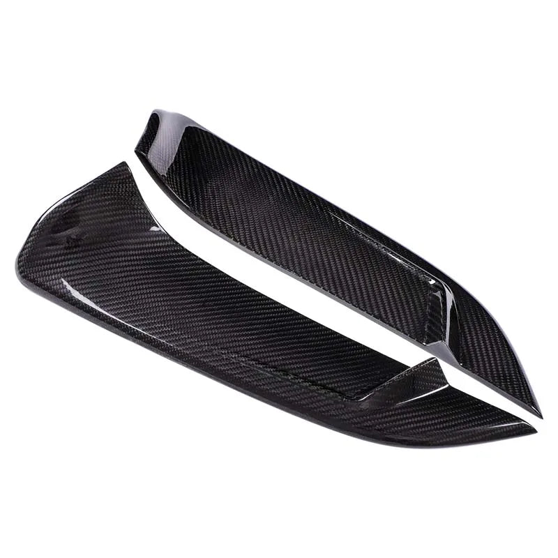 For Toyota Supra GR A90 A91 MK5 2020-2026 Real Carbon Fiber Car Front Bumper Lower Garnish Cover Trim Exterior Accessories