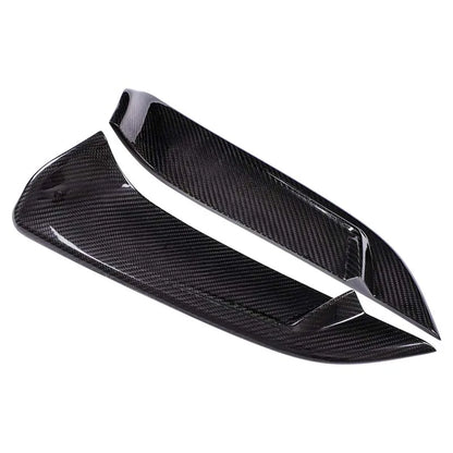 For Toyota Supra GR A90 A91 MK5 2020-2026 Real Carbon Fiber Car Front Bumper Lower Garnish Cover Trim Exterior Accessories