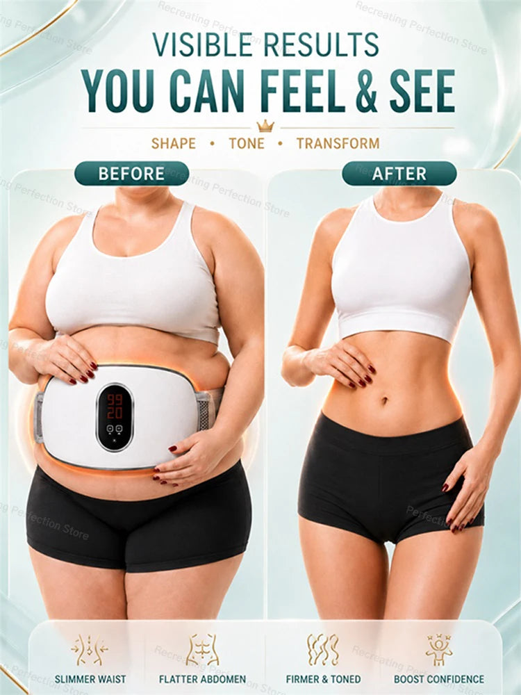 3 Modes Electric Fat Remover Body Massager for Belly Waist Arm Leg Butt Cordless Body Sculpting Machine Rechargeable