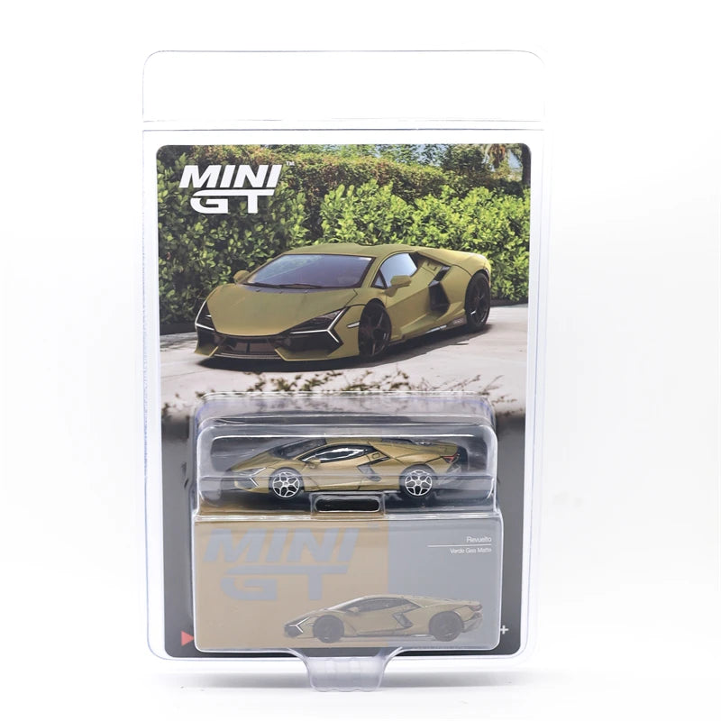 *Chase* MINI GT 1:64 Vellfire 40 KUHL White / Revuelto Verde Gea Matte LHD China / Mustang GTD Race Red Blister