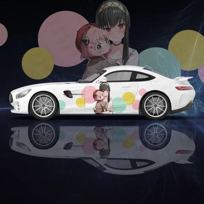 Yor Forger Sexy Anime Girl Car Body Stickers Anime Itasha Vinyl Car Side Decal Sticker Car Sticker Automotive Decor Film