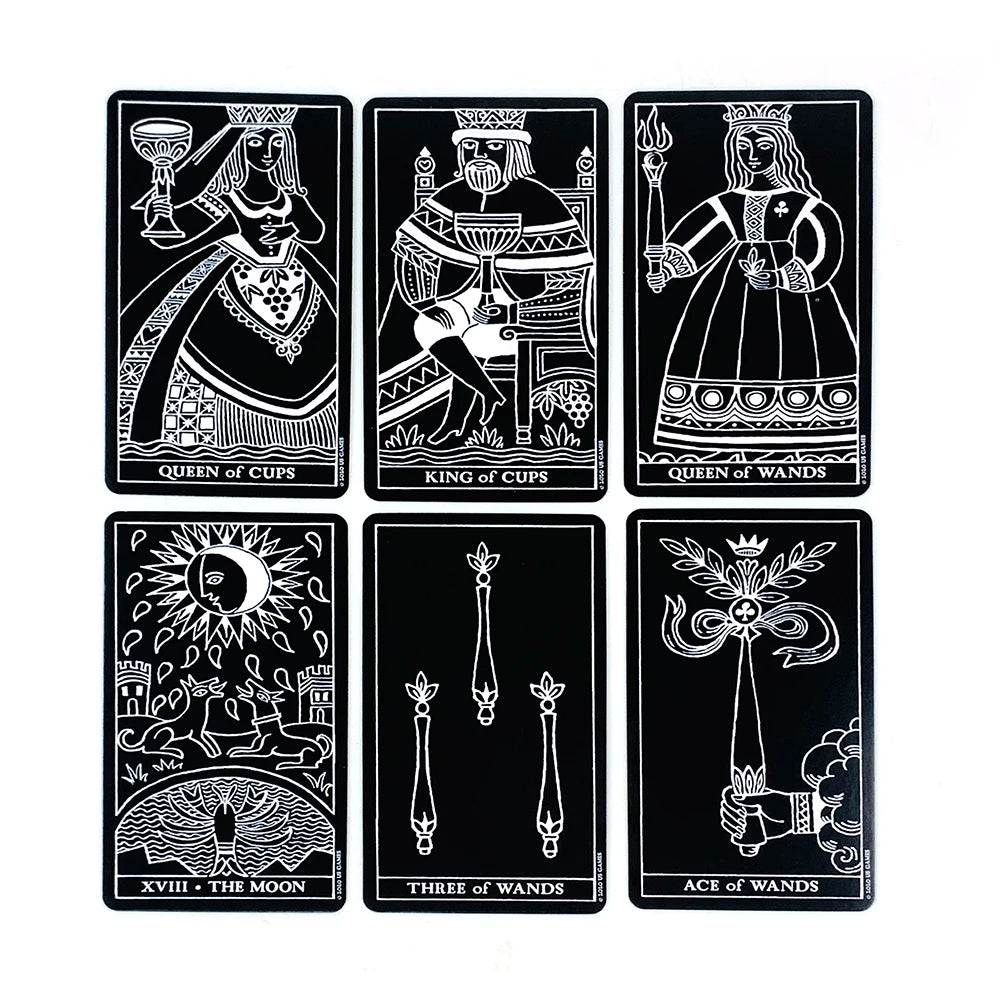 Hot Selling Tarot Cards Leisure Entertainment Card Family Gathering Divination Deck Tarot Board Playing Card Game New Year Gift