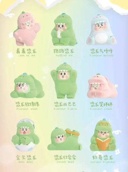 THE SLLO Dinosaur Hairy Dragon Series Blind Box Toys  Figure Surprise Mystery Box Dolls Girls Gift