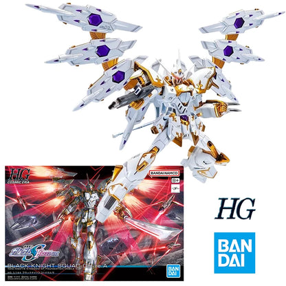 Bandai HG 1/144 GUNDAM BLACK KNIGHT SQUAD Cal-re.A Assembly Model Figure toys Collection Ornaments Desktop Decor Christmas