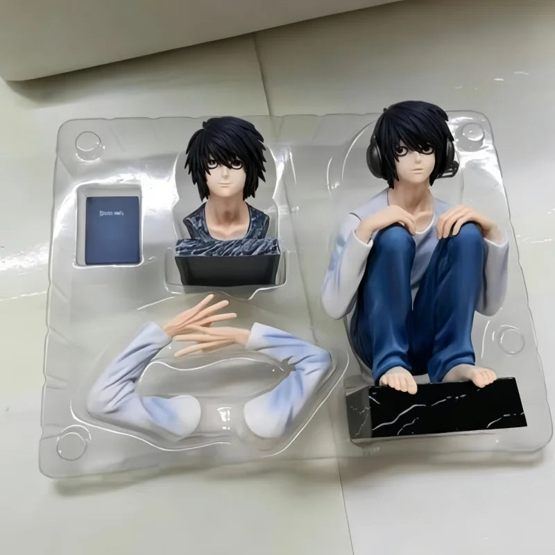 Death Note Anime Figure Yagami Light Action Figures Figurine PVC Doll Desk Decoration Statue Collection Model Birthday Gifts Toy