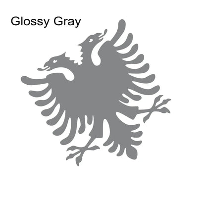 Albanian Double Headed Eagle Car Sticker Truck Bumper Car Rear Window Whole Body Waterproof Vinyl Decal Auto Decor Accessories