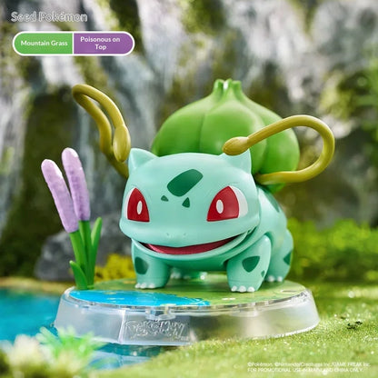BLOKEES  Pokemon Classic Version S Series 2 Squirtle Bulbasaur Charcadet Assembly Building Block Figure Toy Gift Set