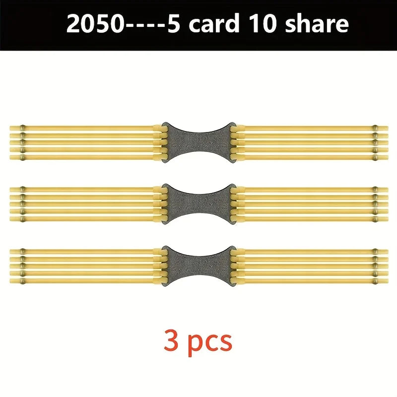 1/3pcs Five Strand Card Ball High Elasticity Strong Shooting Sling Hot Natural Latex Tube Flat Rubber Band Slingshot Accessories
