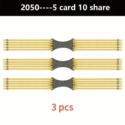 1/3pcs Five Strand Card Ball High Elasticity Strong Shooting Sling Hot Natural Latex Tube Flat Rubber Band Slingshot Accessories