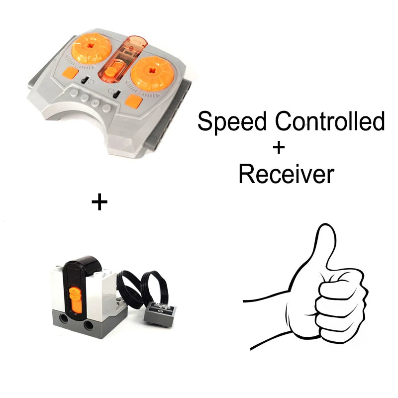 Technical Motor Parts Multi Power Functions 8293 8883 Tool Servo Train Motor PF Model Sets Building Blocks Compatible brand