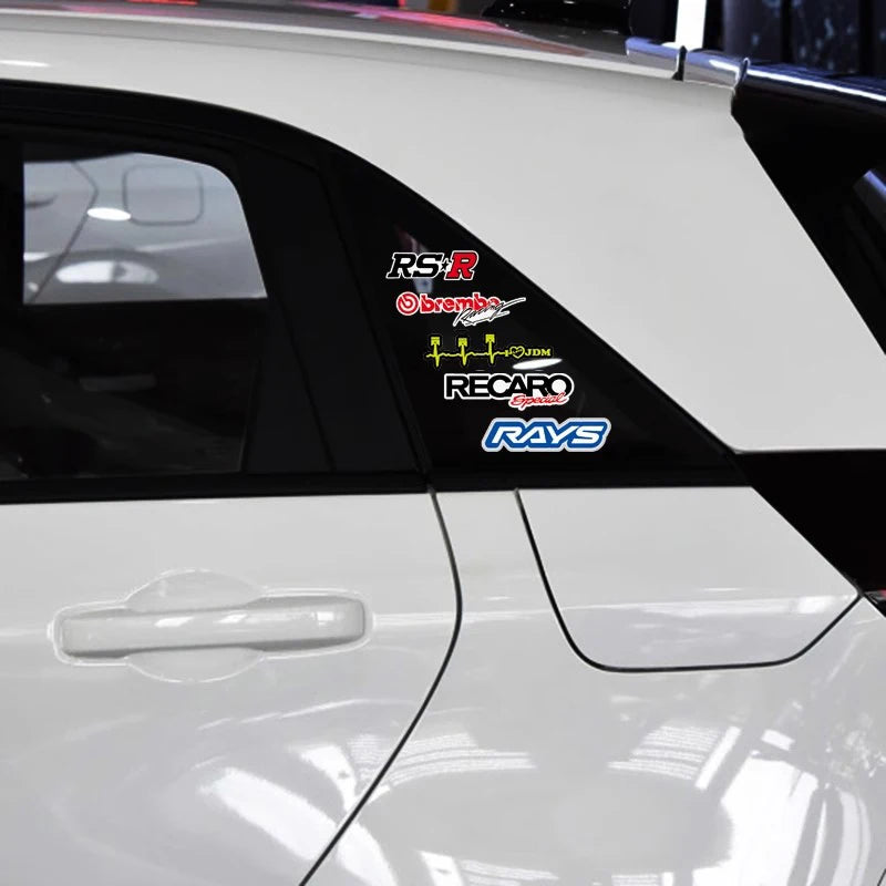 Car Sticker Vinyl Sticker for Sponsor AP Racing TUNED Modification Symbol Sponsor Modified Decal Auto Graphic