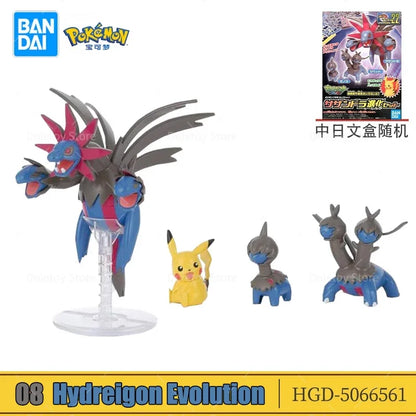 Original Pokemon Figure Rayquaza Ho-Oh Lugia Lunala Garchomp Gyarados Action Model Collectible DIY Assemble Ornaments