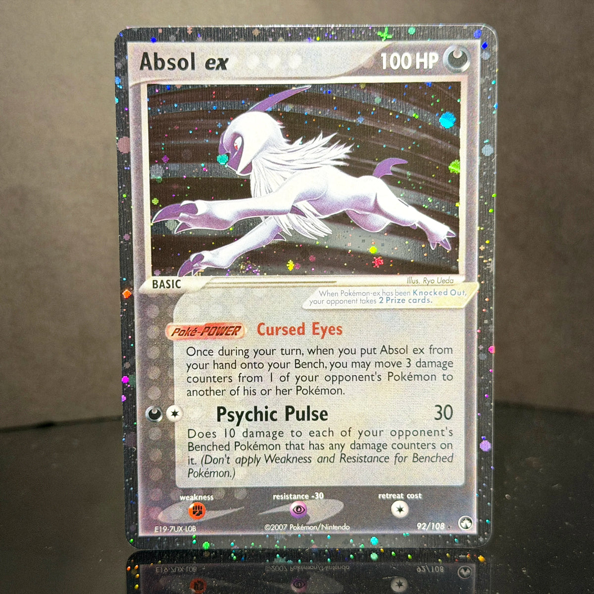 PTCG Pocket EX Power Keepers/Holon Phantoms Gold Star Cosmos Holo Jolteon Flareon Charizard Mew Proxy PKM Cards