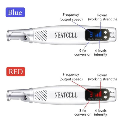 Handheld Skin Care Beauty Tool Spot Fading Dark Area Brightening Face Device with Display Portable Gentle Light Technology Wand