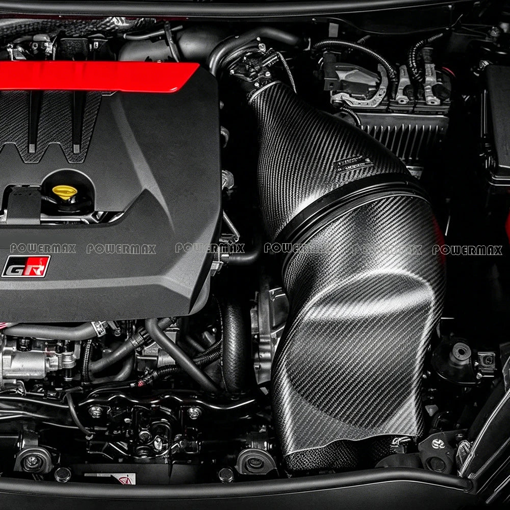 Dry Carbon Fiber Auto Parts Black Glossy Carbon Intake GR YARIS GXPA16