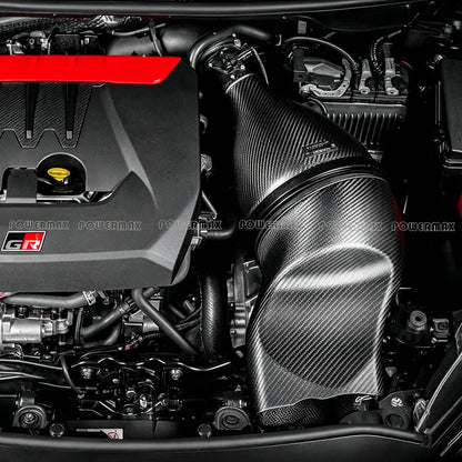 Dry Carbon Fiber Auto Parts Black Glossy Carbon Intake GR YARIS GXPA16