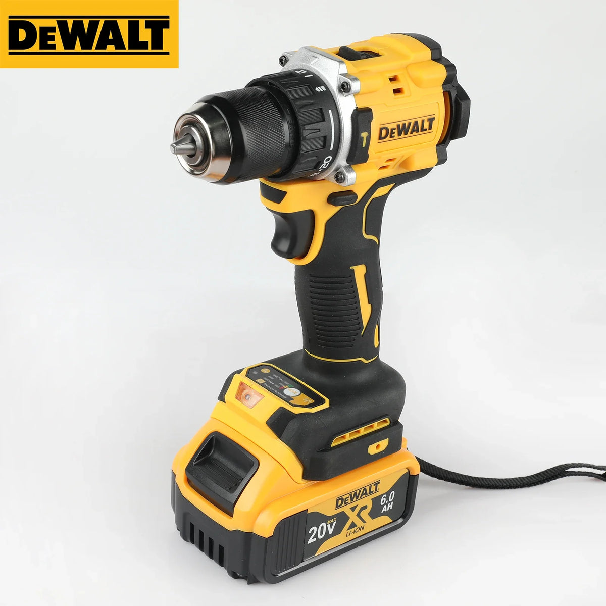 DEWALT DCD805 Brushless Percussion Drill Lithium Ion Multi function Compact, for All Home and Professional Scenarios Naked Tool