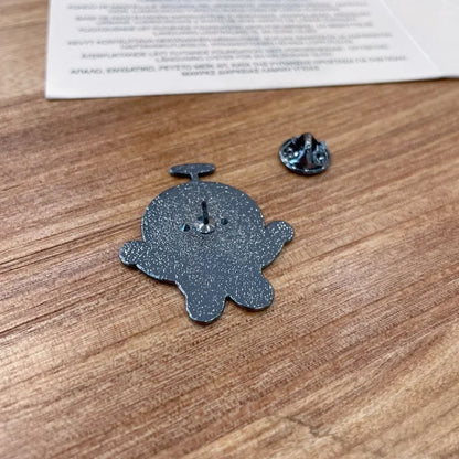 4pcs Doraemon Cartoon Metal Brooches Peripheral Lapel Pins Backpack Bag Clothing Decoration Fashion Brooches Kids Birthday Gift