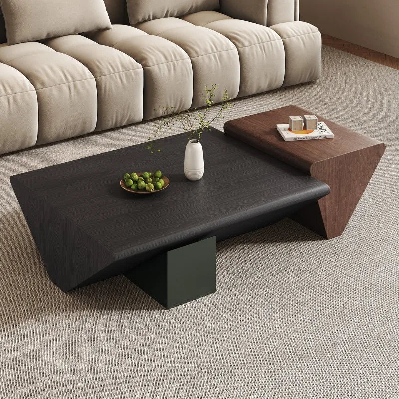 Wabi Sabi Modern Coffee Tables Simple Rustic Retro Design Coffee Tables Trendy Premium Table Basse Salon Furniture Home