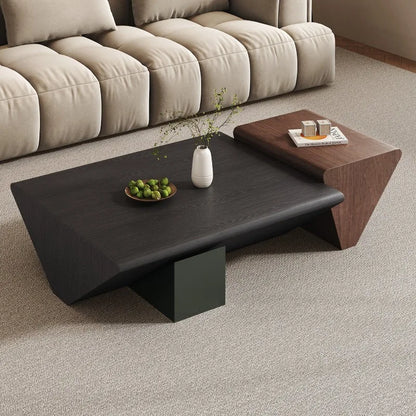 Wabi Sabi Modern Coffee Tables Simple Rustic Retro Design Coffee Tables Trendy Premium Table Basse Salon Furniture Home
