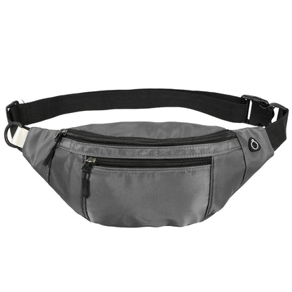 Oxford Cloth Belt Bag Hiking Phone Pouch Men Waist Bag Crossbody Fanny Pack Adjustable Strap for Travel Out Work Cycling Sport