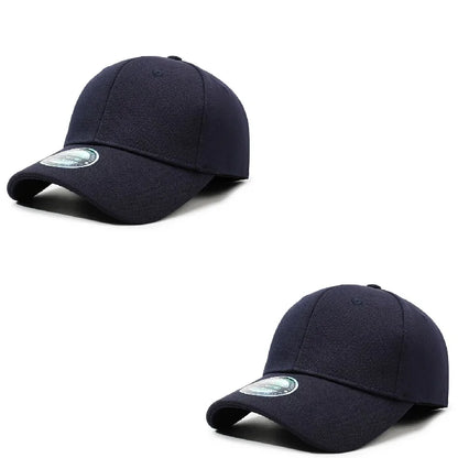 Back Closed Baseball Caps for Men and Women, Big Head and Small Head Hat, High Quality Headwear