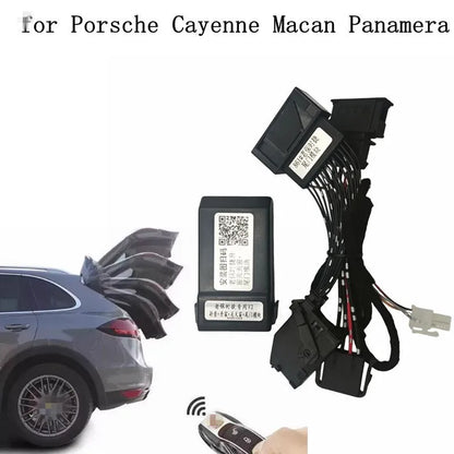 Car Smart Module for Porsche Cayenne Macan Panamera One-Key Window Lift Trunk Close Rearview Mirror Folding Auto Tailgate Module
