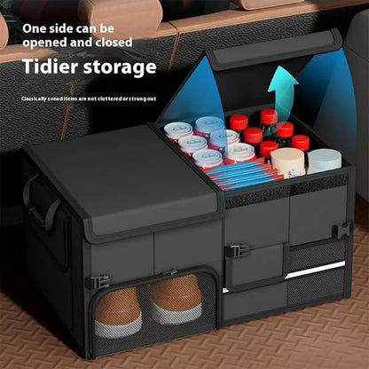 Automotive Boot Storage Container Durable Organizer for Vehicle Trunk