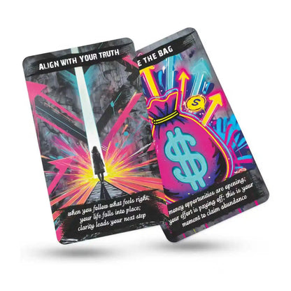 Urban Truth Oracle Cards, 80-Card Starter Oracle Deck, Intuitive Oracle Cards for Love, Relationships, and Emotional Insight