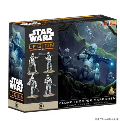 Authentic Star Wars Legion SWQ Series Army Hero Anakin Obiwan 501 Unassembled Unpainted Mini Desktop Strategic War Game